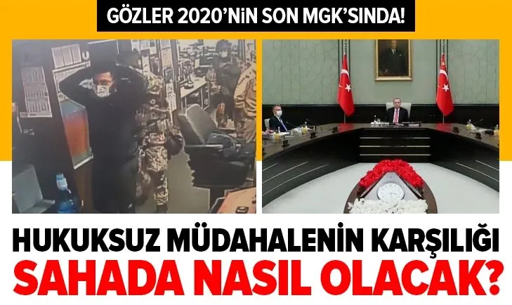 Son dakika: 2020'nin son Milli Güvenlik Kurulu: Başkan Erdoğan liderliğinde toplanandı! İşte masadaki konular