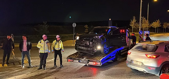 Gebze'de zincirleme kaza: 2 yaralı