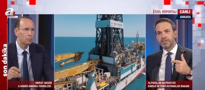 Enerji ve Tabii Kaynaklar Bakanı Alparslan Bayraktar A Haber’de! Körfez ülkeleriyle 29,7 milyar dolar enerji anlaşması