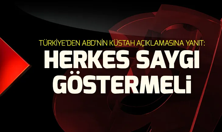 Türkiyeden ABDye YSK yanıtı