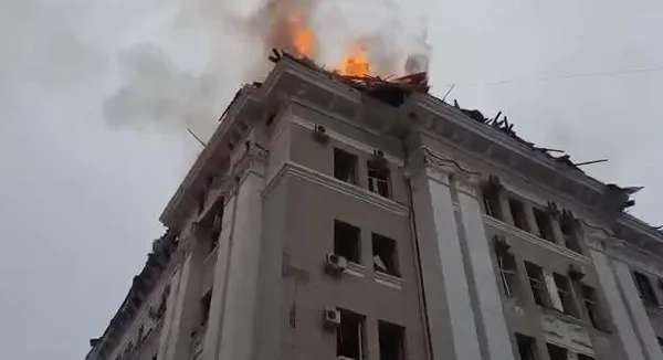 Rusya Ukrayna savaşında 7. gün! Harkov’da polis merkezi vuruldu | Ukrayna Rusya savaşından son dakika çatışma görüntüleri