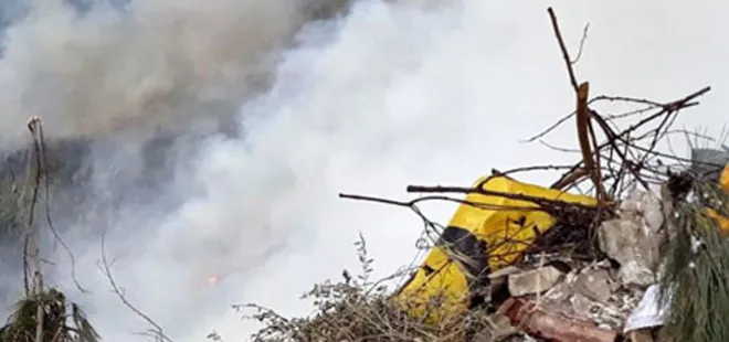 Kazdağları'nda yangın