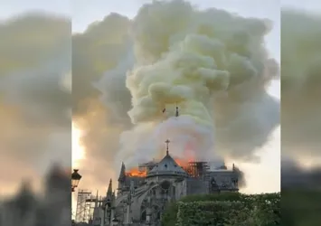 Notre Dame Katedrali’nde yangın