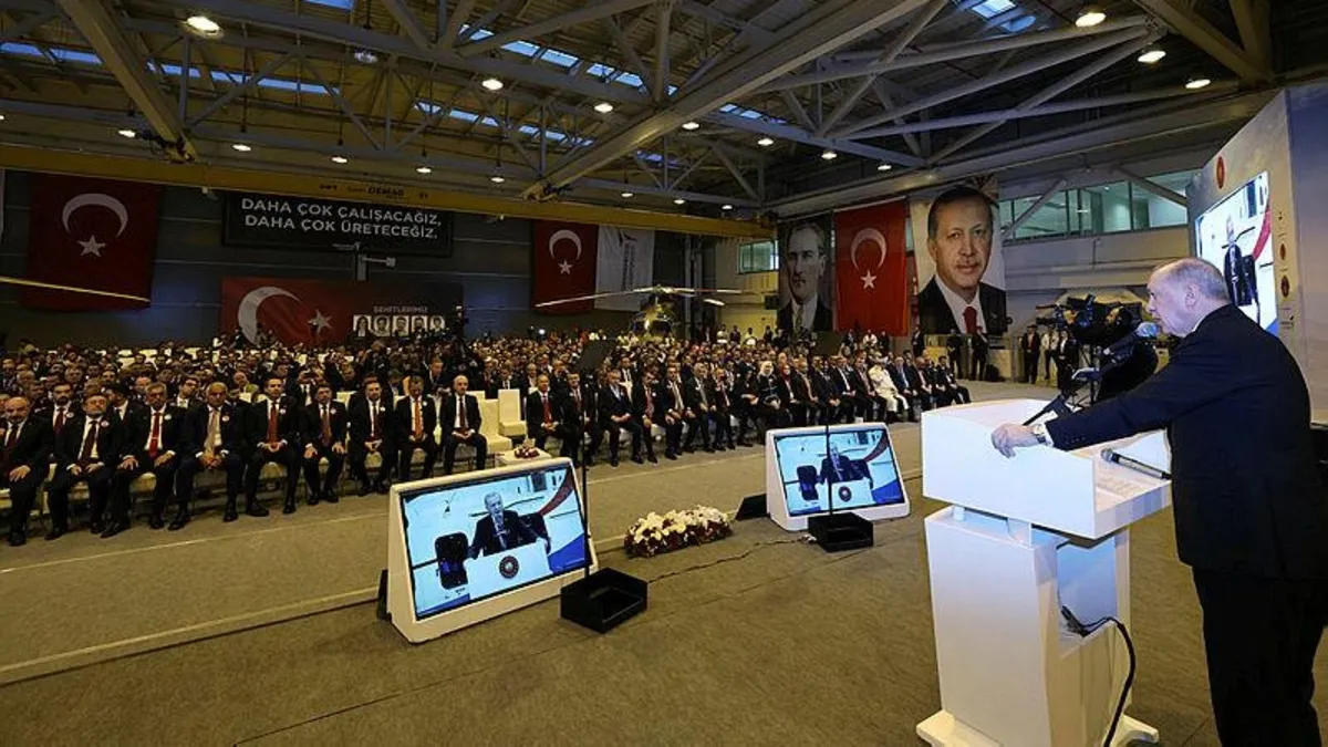 Teröre karşı GÖKBEY envanterde! Başkan Erdoğan'dan TUSAŞ'ta net mesaj: Saldırılar PKK'nın son çırpınışları