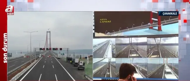 1915 Çanakkale Köprüsü nasıl kontrol edilecek?