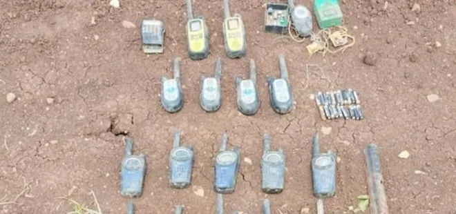 Siirt’te PKK’ya ağır darbe: Telsizler ve patlama düzenekleri ele geçirildi