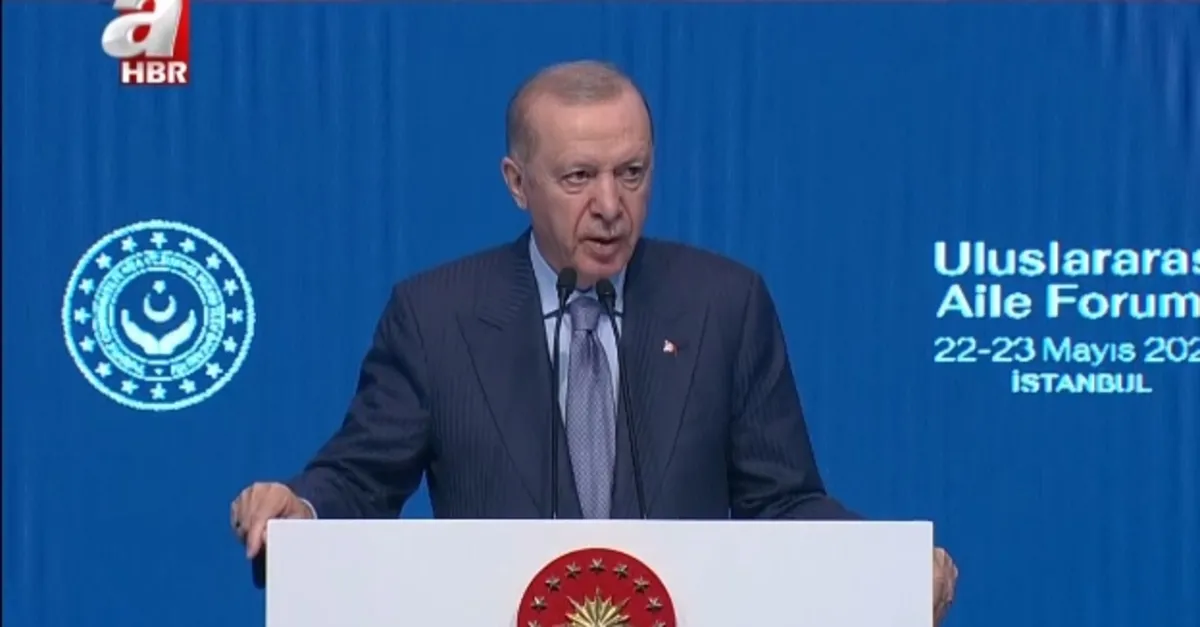 Başkan Erdoğan: Aile toplumun temel taşıdır