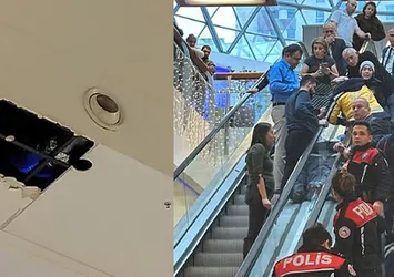 Ankara'da AVM'de korkunç olay! Tavandan düşen içi korkunç şekilde can verdi