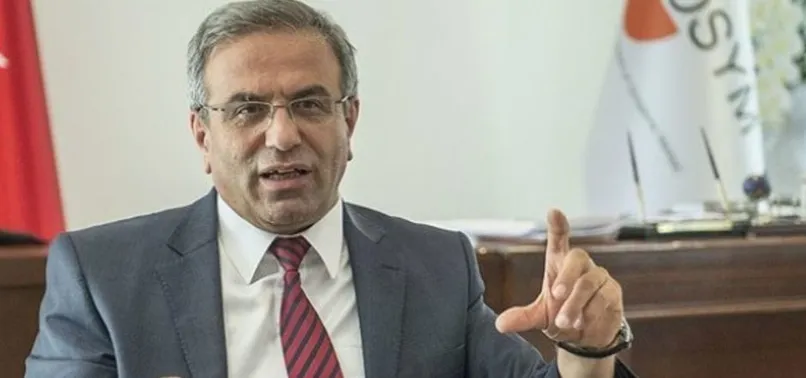 ÖSYM Başkanı istifa etti