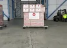 Sağlık malzemesi taşıyan uçak İspanya’da