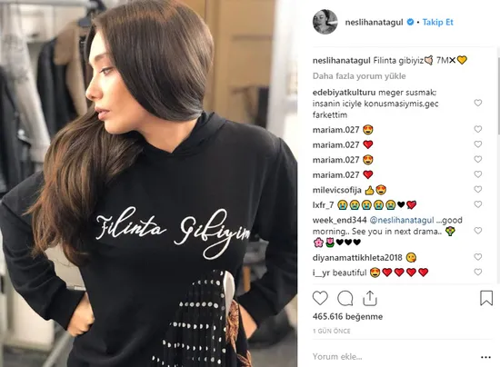 Neslihan Atagül'den 7 milyon kutlaması - 1