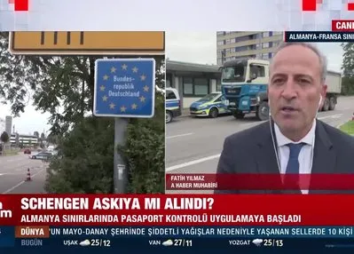 Schengen askıya mı alındı?