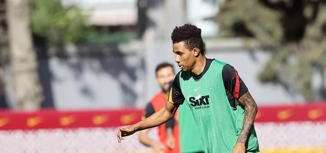 Galatasaray’da Gedson Fernandes takımla çalıştı