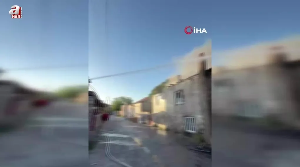 Ayvalık’ta metruk bina yangını