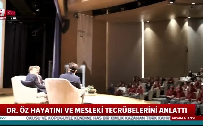 Dr. Mehmet Öz NUN Okulları'nın konuğu oldu