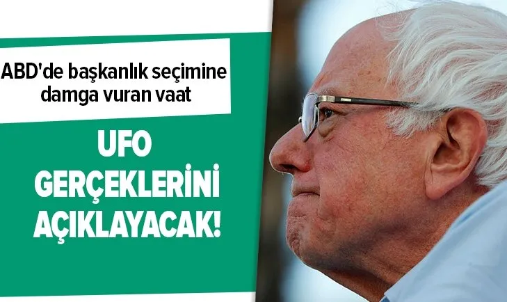 ABD'de başkanlık seçimine damga vuran vaat: UFO gerçekleri açıklanacak