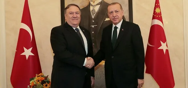 Başkan Erdoğan ile Pompeo görüştü