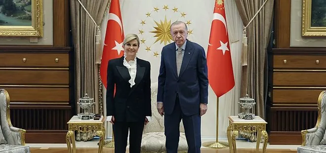 Başkan Erdoğan eski Hırvatistan Cumhurbaşkanı Kitaroviç’i kabul etti