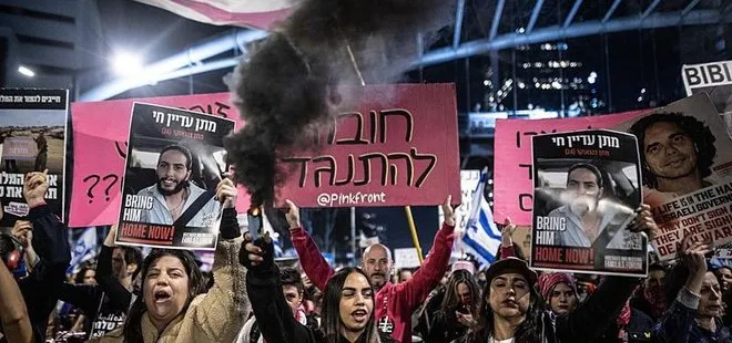 Katil Netanyahu Kudüs’te protesto edildi