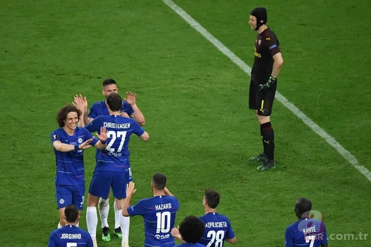 UEFA Avrupa Ligi finalinde Chelsea ezeli rakibi Arsenal’i geçip kupanın sahibi oldu!