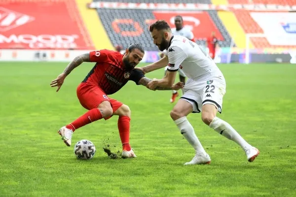 Antep ikinci yarıda açıldı | Gaziantep FK 2-0 Denizlispor MAÇ SONUCU-ÖZET