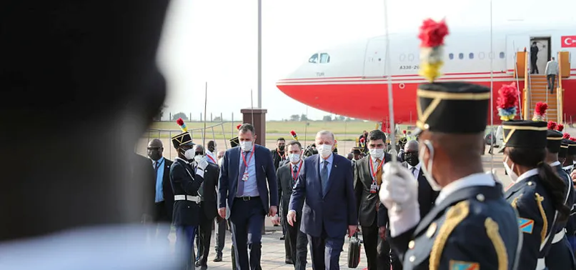 Kongo'da Başkan Erdoğan ve Felix Tshisekedi'den önemli açıklamalar