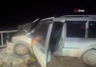 Erzurum’da trafik kazası