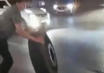 İETT aracında bir yeni skandal daha! Seyir halindeki otobüsün tekerleği fırladı