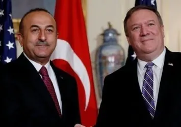 Bakan Çavuşoğlu Pompeo ile görüştü
