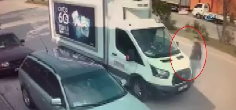 Hatası pahalıya mal oldu! O anlar kamerada