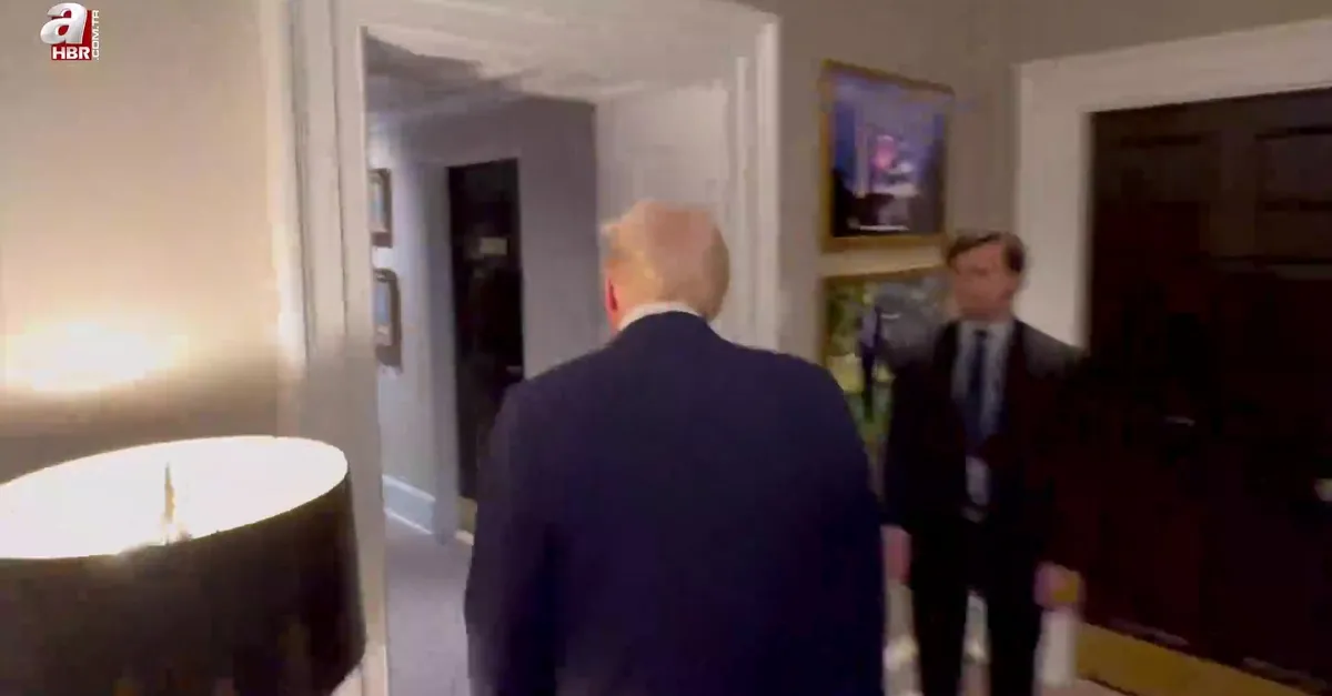 ABD Başkanı Donald Trump katil Netanyahu'yu böyle karşıladı