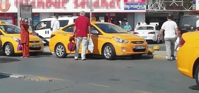 15 Temmuz Şehitler Otogarı’nda taksi  operasyonu