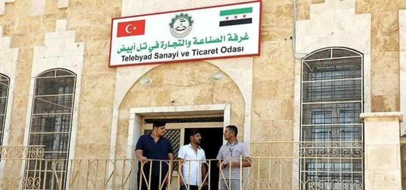 Türk askerinin PKK'dan temizlediği Tel Abyad'da işgal bitti, ticaret başladı!