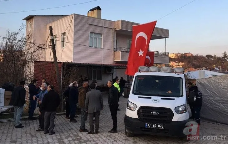 Mersin’e şehit ateşi düştü geriye bu görüntüleri kaldı