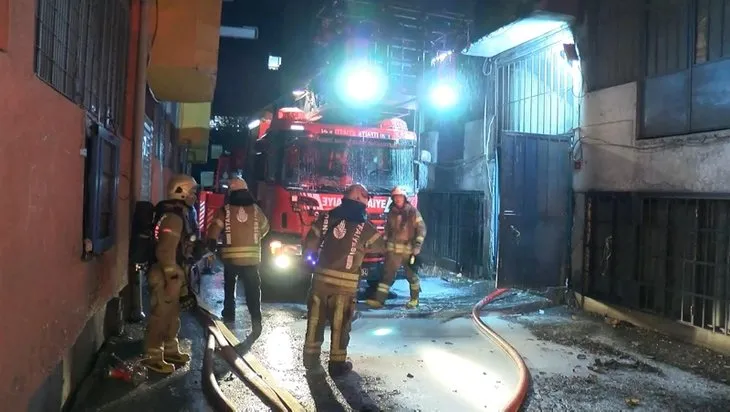 Bayrampaşa’da kırmızı alarm! Alev alev yandı