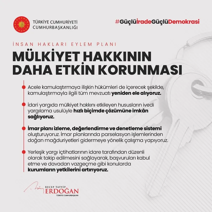 Başkan Erdoğan’dan İnsan Hakları Eylem Planı Tanıtım Toplantısı’nda önemli açıklamalar