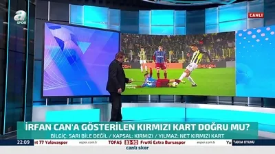 Toroğlu yorumladı: İrfan Can’a verilen kırmızı kart doğru mu?