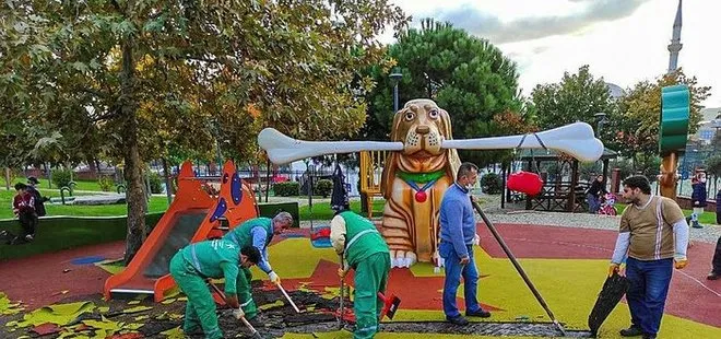 İstanbul Küçükçekmece’deki çocuk parkında PKK sembolleri! Üç sanığın hapsi istendi