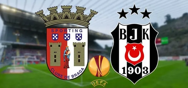 Braga Beşiktaş maçı saat kaçta, hangi kanalda? İşte Beşiktaş’ın Braga 11’i...