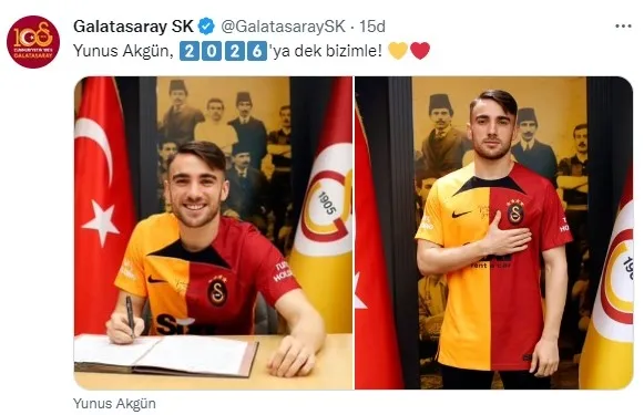 Galatasaray Yunus Akgün'ün sözleşmesini uzattı! İşte ödenecek rakam... - 1