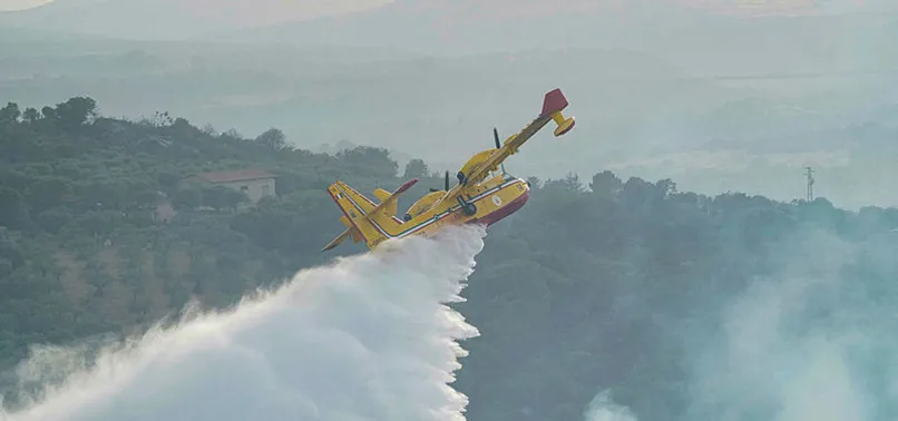 AB'den Türkiye'ye Canadair yangın söndürme uçağı desteği
