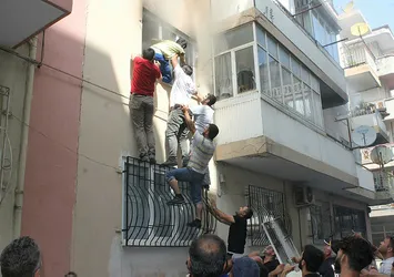 Aydın'ın Efeler ilçesinde korku dolu anlar