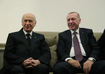 Başkan Erdoğan Devlet Bahçeli ile görüştü