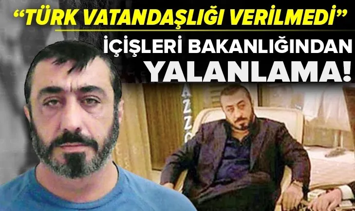İçişleri Bakanlığından Sezgin Baran Korkmaz’ın ortağı Levon Termendzhyan’a vatandaşlık verildi iddiasına yalanlama