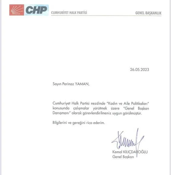 Kılıçdaroğlu’ndan tepki çeken hamle: Kendisine hakaret eden Perinaz Mahpeyker Yaman’ı danışmanı yaptı! Zavallı kanı bozuk demişti