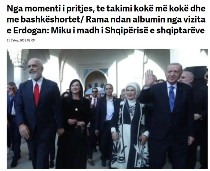 Balkan medyasında Başkan Erdoğan manşetleri: Kopmaz bağın düğüm noktası