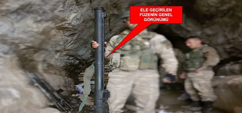 Bestler Dereler'de Rus füzesi ele geçirildi