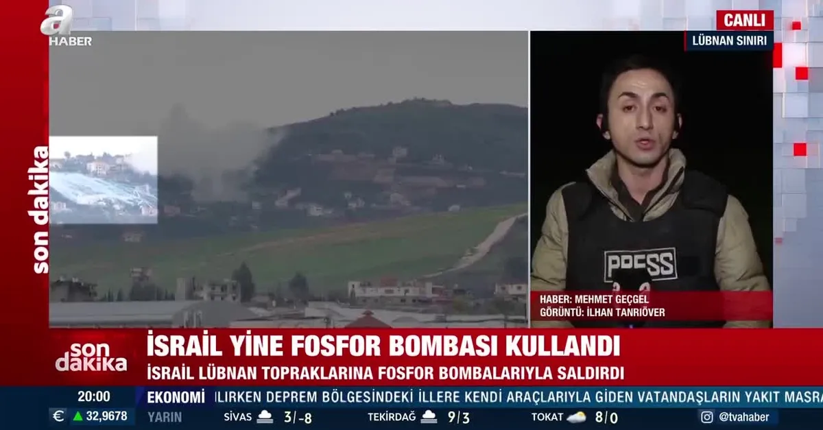 İsrail'in savaş suçunu A Haber görüntüledi!