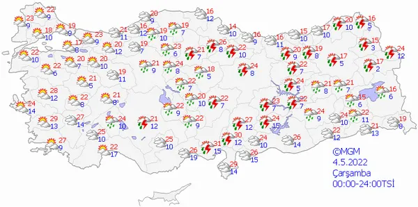 Ramazan Bayramı'nda hava nasıl olacak? 5 günlük hava durumu açıklandı | Yağmur ve soğuk hava geliyor - 12