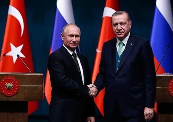 Erdoğan Putin ile görüştü